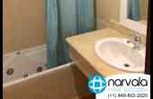 baño-alquiler-golf-suites-apartamento-cocotal